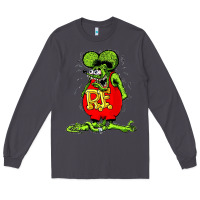 Smoke Official Rat Fink Original Merchandise 1 Long Sleeve Tee - Craftify