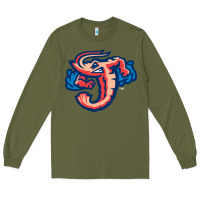Army Green jacksonville jumbo shrimp Long Sleeve Tee - Craftify