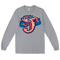 Heather Grey jacksonville jumbo shrimp Long Sleeve Tee - Craftify