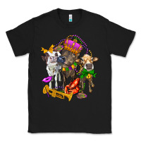 Black little cows and mardi gras party olivia Classic Tee - OliviaCreatesArt