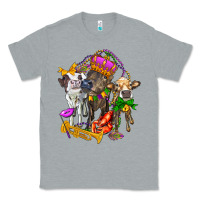 Heather Grey little cows and mardi gras party olivia Classic Tee - OliviaCreatesArt