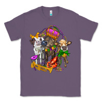 Lavender little cows and mardi gras party olivia Classic Tee - OliviaCreatesArt