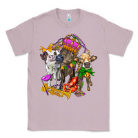 Lilac little cows and mardi gras party olivia Classic Tee - OliviaCreatesArt