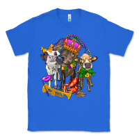 True Royal little cows and mardi gras party olivia Classic Tee - OliviaCreatesArt