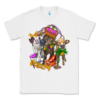 White little cows and mardi gras party olivia Classic Tee - OliviaCreatesArt