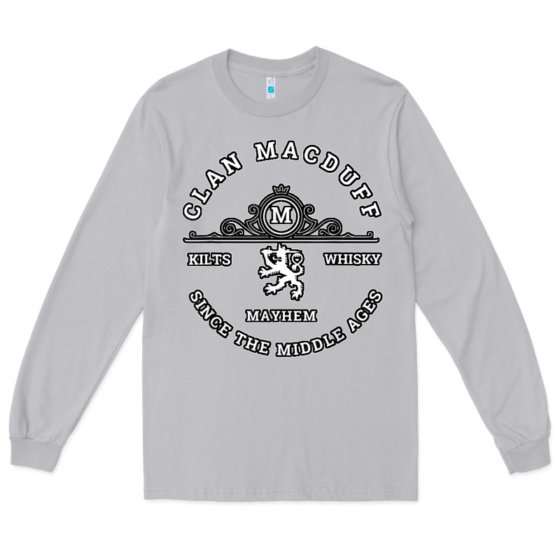Clan Macduff Scottish Kilt Highland Games T Shirt Long Sleeve Tee by Craftify | Teevron
