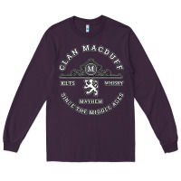 Plum clan macduff scottish kilt highland games t shirt Long Sleeve Tee - Craftify