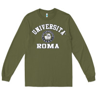Army Green universita roma [tb] Long Sleeve Tee - Craftify