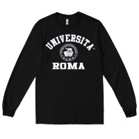 Black universita roma [tb] Long Sleeve Tee - Craftify