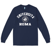 Navy universita roma [tb] Long Sleeve Tee - Craftify