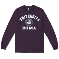 Plum universita roma [tb] Long Sleeve Tee - Craftify