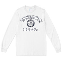 White universita roma [tb] Long Sleeve Tee - Craftify