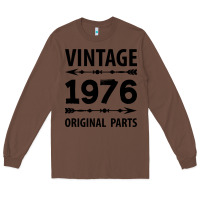 Chestnut VINTAGE 1976 ORIGINAL PARTS Long Sleeve Tee - Craftify