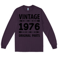Plum VINTAGE 1976 ORIGINAL PARTS Long Sleeve Tee - Craftify