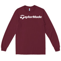 Burgundy taylormade Long Sleeve Tee - Craftify