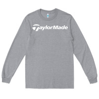 Heather Grey taylormade Long Sleeve Tee - Craftify