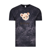 Cloud Black lion cute animals Vintage Tee - RanaPortraitStore