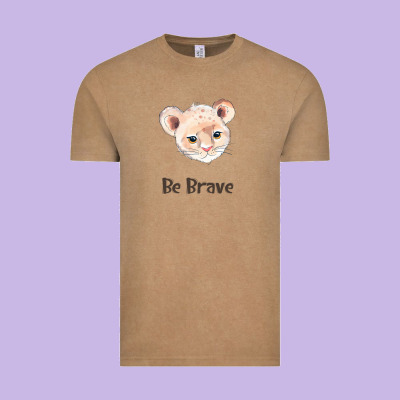Lion Cute Animals Vintage Tee Designed By Ranaportraitstore
