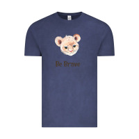 Vintage Denim lion cute animals Vintage Tee - RanaPortraitStore