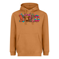 Meerkat xoxo valentine's day highland cow Heavyweight Hoodie - Jasminsmagicworld