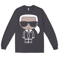 Smoke KARLS LAGERFELDS Long Sleeve Tee - Craftify