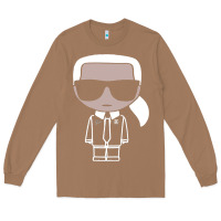 Toasted Coconut KARLS LAGERFELDS Long Sleeve Tee - Craftify