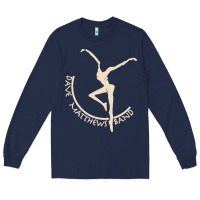 Navy dancing pose Long Sleeve Tee - Craftify
