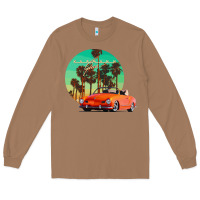 Toasted Coconut karmann ghia sunset palm love quote Long Sleeve Tee - Craftify