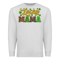 Dove Grey lucky mama st patricks day Premium Sweatshirt - Jasminsmagicworld