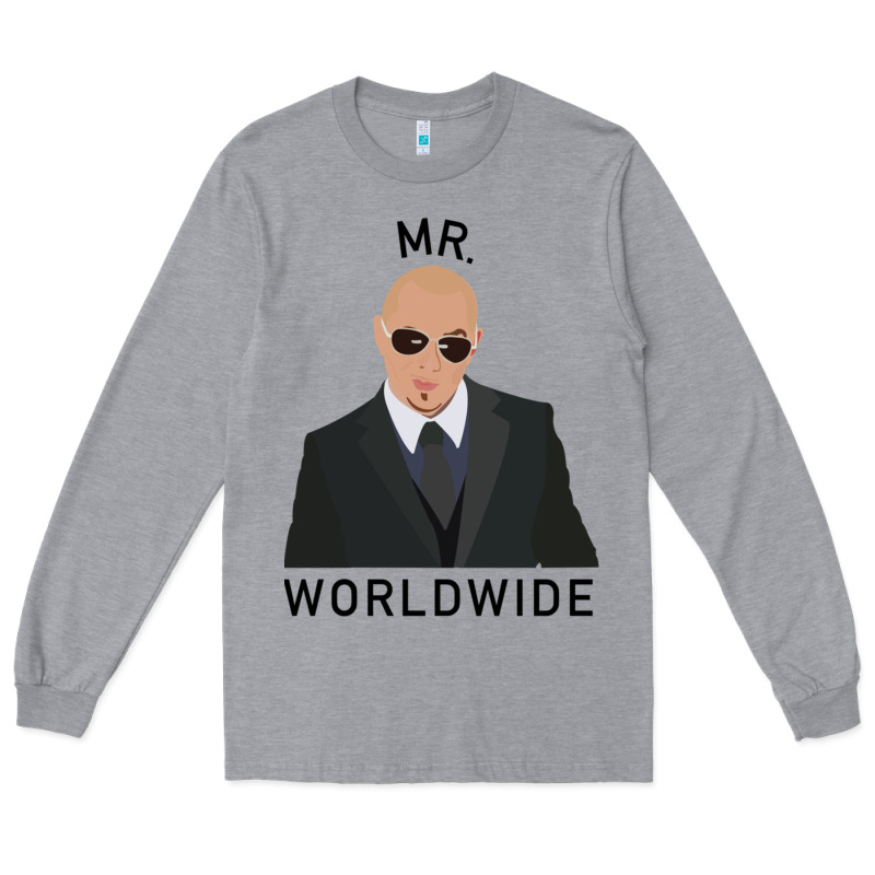 Pitbull Mr Worldwide Classic Long Sleeve Tee by Craftify | Teevron