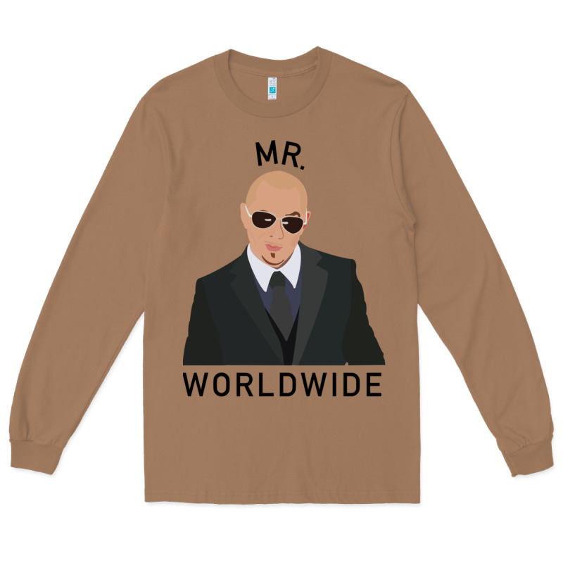 Pitbull Mr Worldwide Classic Long Sleeve Tee by Craftify | Teevron