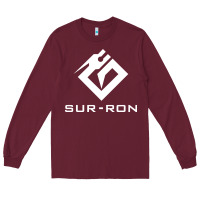 Burgundy sur ron 3 wht music Long Sleeve Tee - Craftify