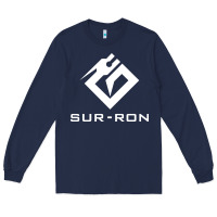 Navy sur ron 3 wht music Long Sleeve Tee - Craftify