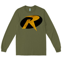 Army Green Robin Long Sleeve Tee - Craftify