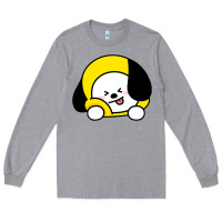 Heather Grey bt21 chimmy jimin bts Long Sleeve Tee - Craftify