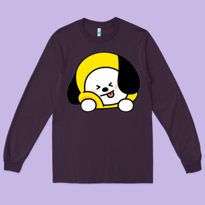 Bt21 Chimmy Jimin Bts Long Sleeve Tee Designed By Craftify
