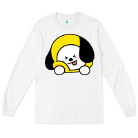 White bt21 chimmy jimin bts Long Sleeve Tee - Craftify