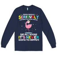 Navy people should seriously stop expecting normal from me Long Sleeve Tee - Craftify