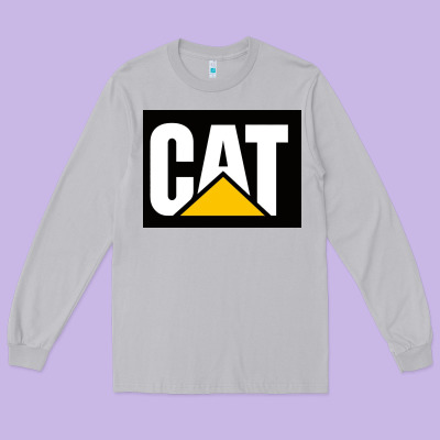 Cat Long Sleeve Tee Designed By Craftify