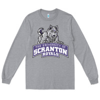 Heather Grey university of scranton Long Sleeve Tee - Craftify