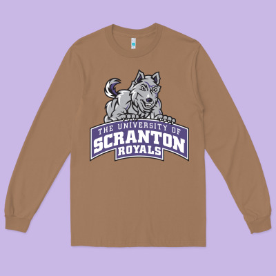 University Of Scranton Long Sleeve Tee Designed By Craftify