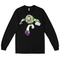 Black buzz lightyear Long Sleeve Tee - Craftify