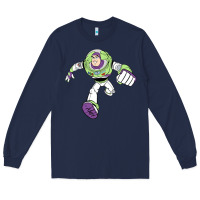 Navy buzz lightyear Long Sleeve Tee - Craftify