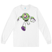White buzz lightyear Long Sleeve Tee - Craftify