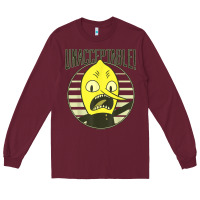Burgundy cn adventure time lemongrab unacceptable t shirt Long Sleeve Tee - Craftify