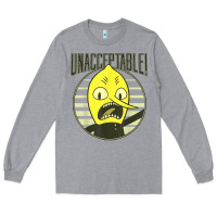 Heather Grey cn adventure time lemongrab unacceptable t shirt Long Sleeve Tee - Craftify
