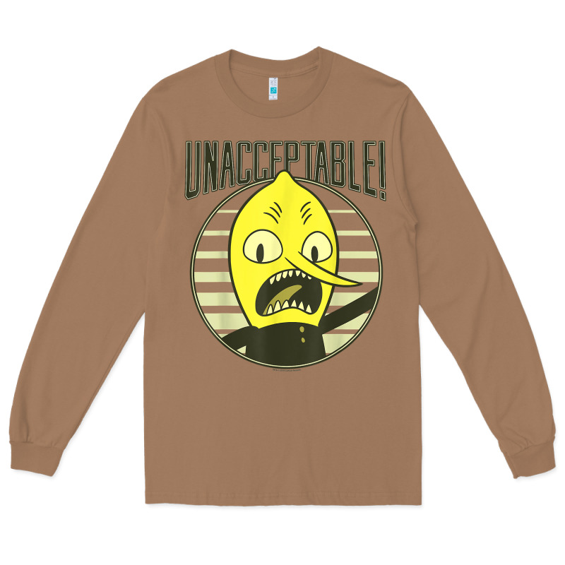 Cn Adventure Time Lemongrab Unacceptable T Shirt Long Sleeve Tee by Craftify | Teevron