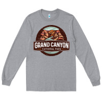 Heather Grey grand canyon national park Long Sleeve Tee - Craftify
