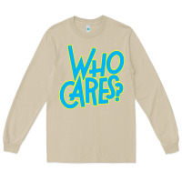 Mushroom who cares Long Sleeve Tee - Craftify