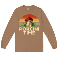 Toasted Coconut vintage sunset porcini mushroom hunting boletus edulis t shirt Long Sleeve Tee - Craftify